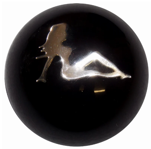 Twisted Shifterz Chrome Lady Brake Knob