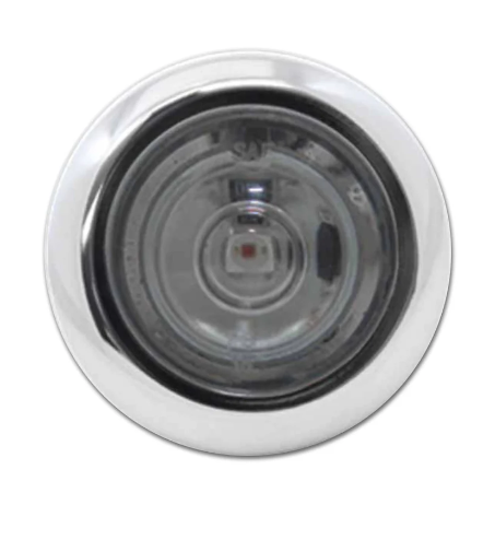 Phoenix Design 389 Rear Air Cleaner Light Bar with (12) 3/4" Clear Red Button Lights