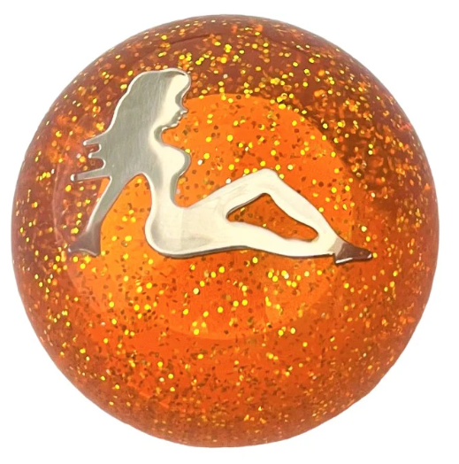 Twisted Shifterz Chrome Lady Shift Knob