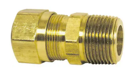 Imperial Supplies 1/4" x1/8" Straight Connector