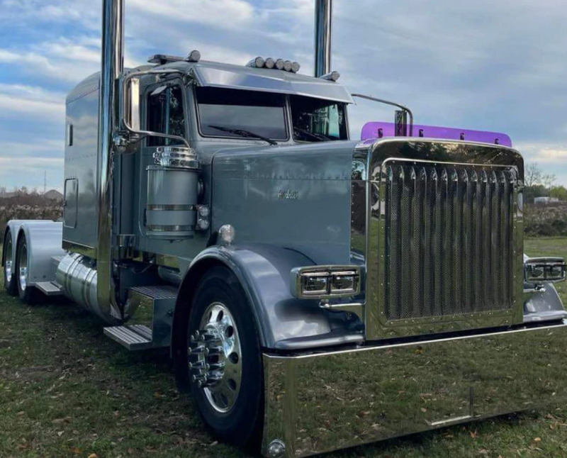 Dane Nelson Peterbilt 389 Bug Shield