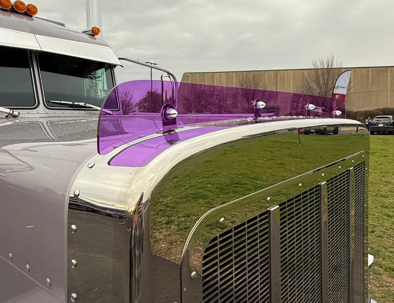 Dane Nelson Peterbilt 389 Bug Shield
