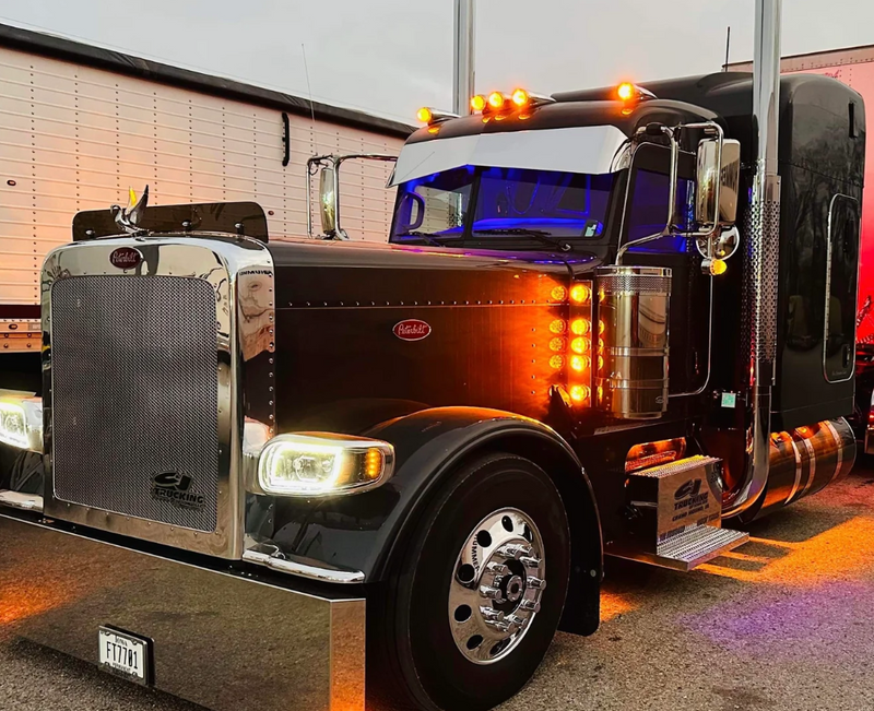 Dane Nelson Peterbilt 379 Bugshield