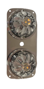 JML Kustoms Universal Dome Light Bracket with (2) Watermelon Holes and (1) Switch Hole