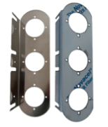 JML Kustoms Kenworth Front Air Cleaner Bracket with (3) Watermelon Holes