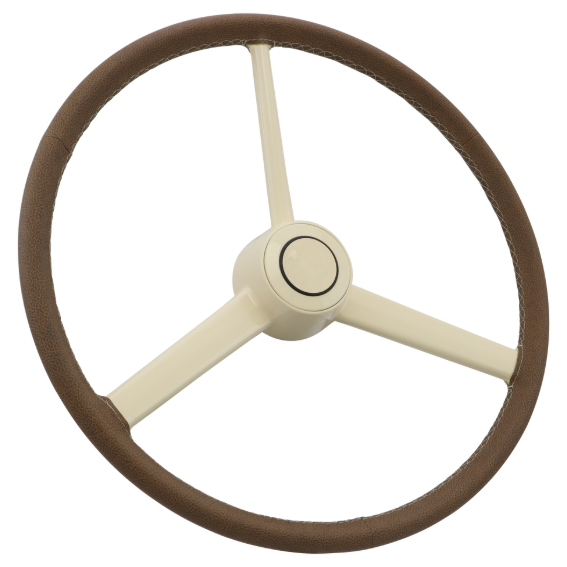 Steering Creations Retro Brown Leather Steering Wheel