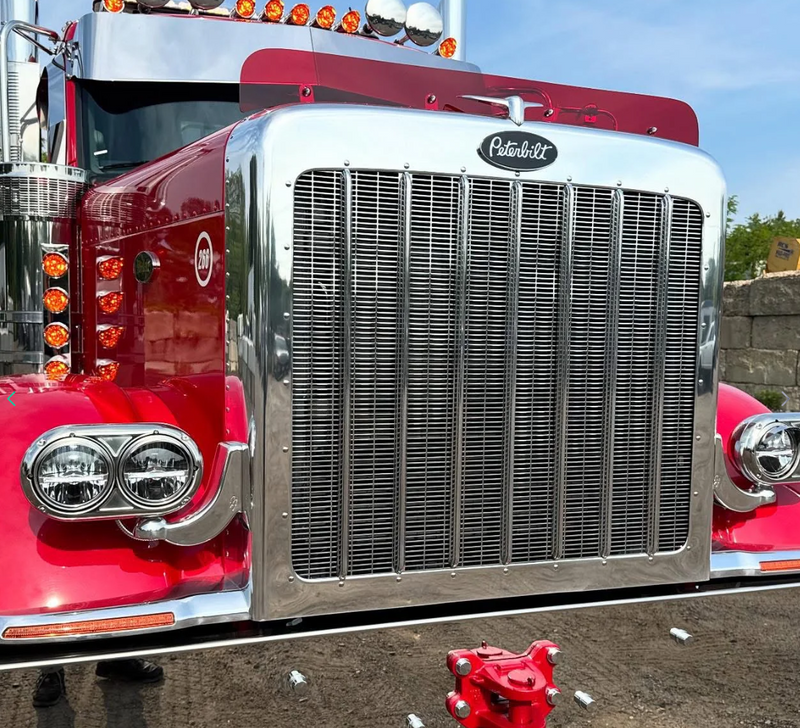 Dane Nelson Peterbilt 589 Bugshield