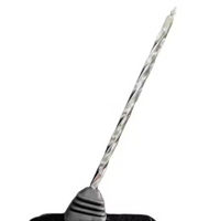 SH Tube Peterbilt Twisted 1" Square Shifter Pole