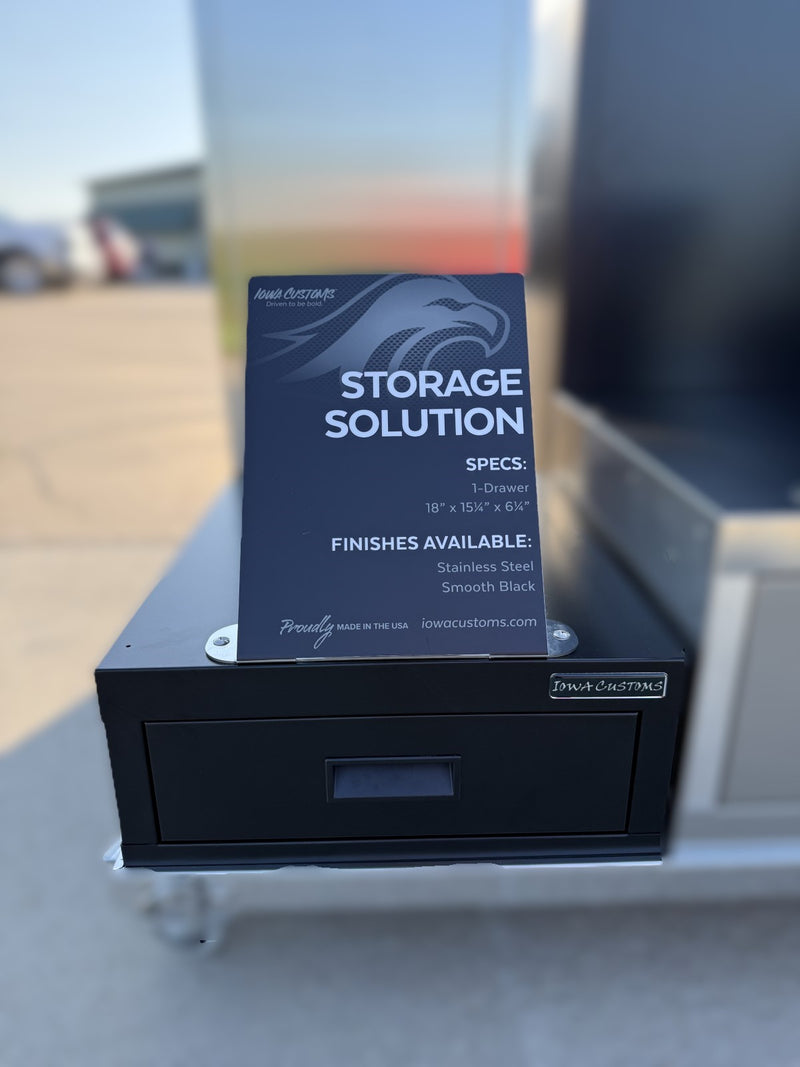 Iowa Customs 1-Drawer Storage Solution IC99009