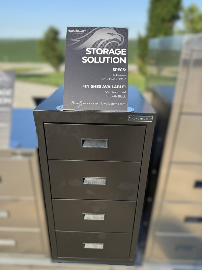 Iowa Customs 4 Drawer Storage Solution IC990013