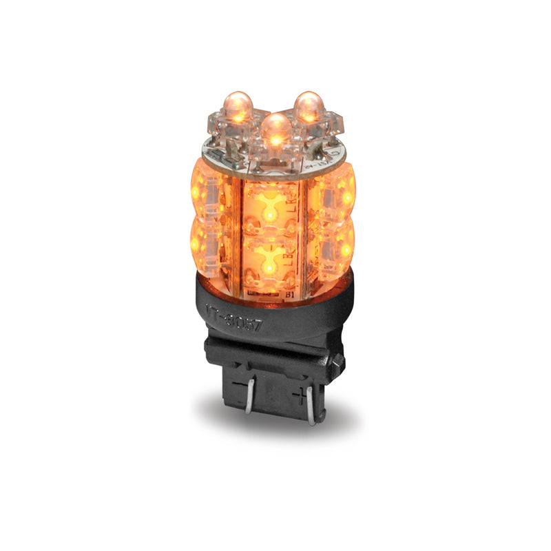 Amber 3157 Replacement LED Bulb – Single Function | 13 Diodes