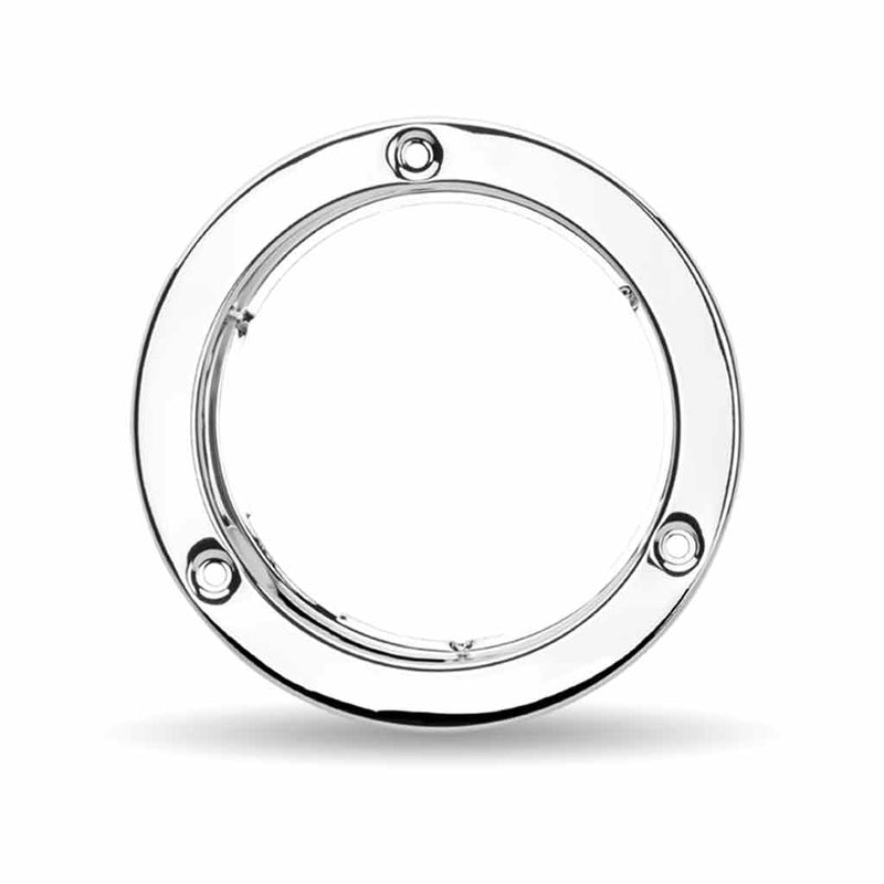 Trux Accessories 4" Stainless Steel Security Lock Ring Bezel TBEZ-4LR