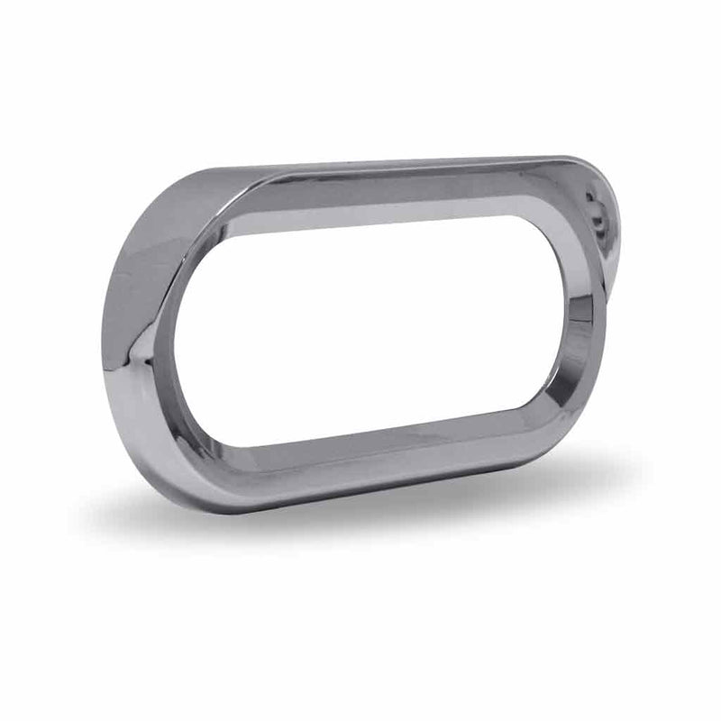 Trux Accessories Oval Twist-On Bezel with Visor TBEZ-OBCH5