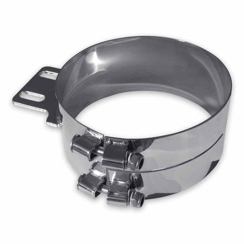 6″ Wide Band Clamp – Straight Mounting Plate