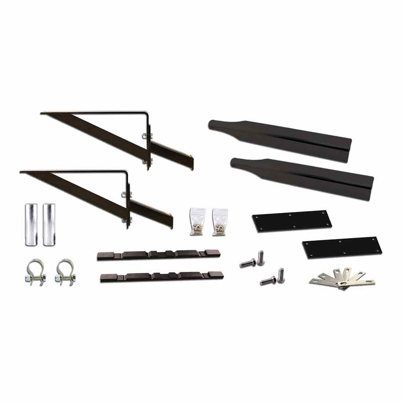 Painted Half Fender Mounting Kit – Angled Fender Brackets | Triangle Mounts