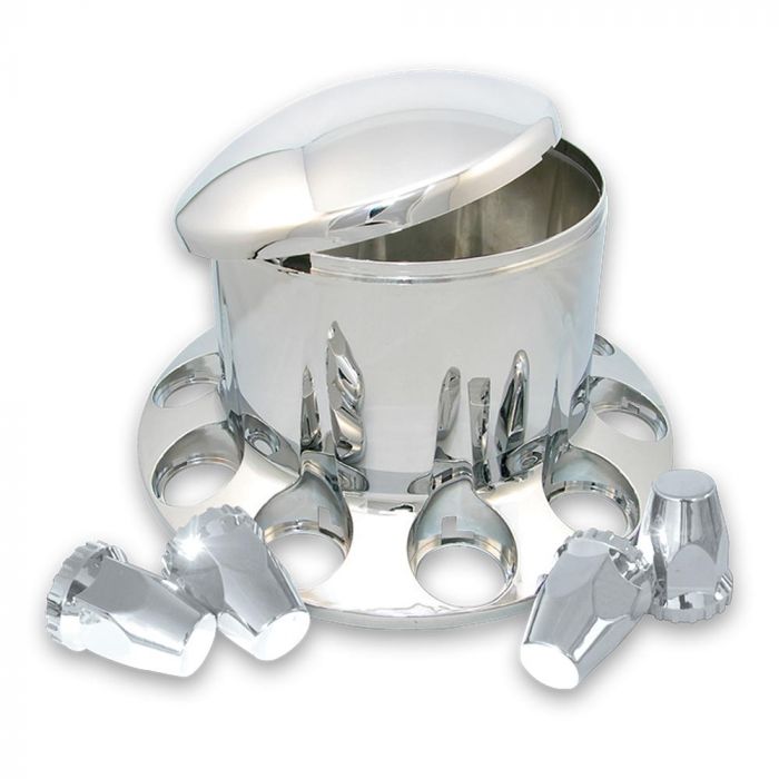 Chrome Plastic Rear Hub Cover (Trux Accessories)