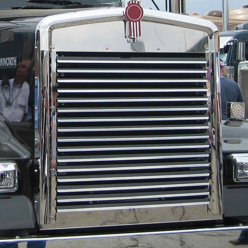 KW. W900L Louvered Grille Bar Kit (All Years) – 16 Bars | Straight