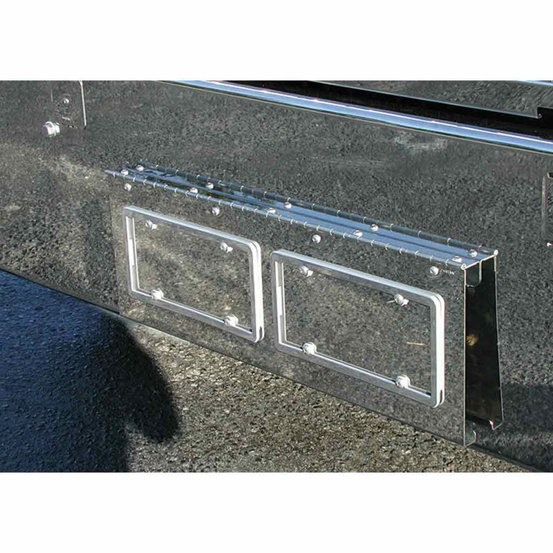 KW. W900 Swing License Plate (All Years) – Texas Style Bumper | Double Plates