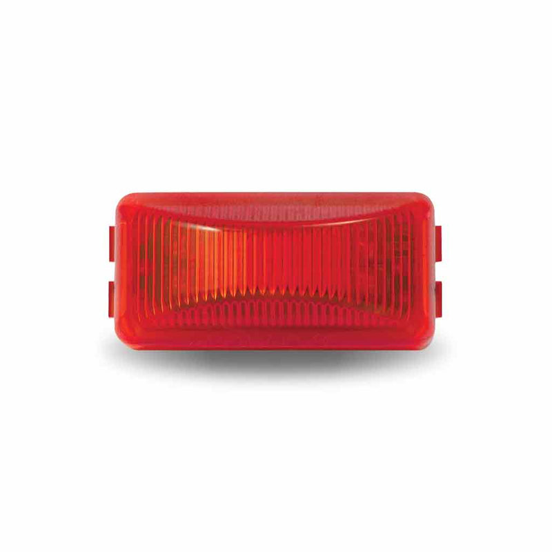 Trux Accessories 1" x 2" Red Rectangular LED Marker Light (6 Diodes) TLED-1X2R