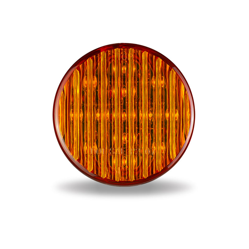 Trux Accessories 2.5" Amber Marker Round LED Light TLED-2HA