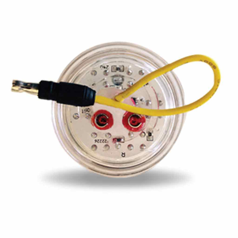 Trux Accessories TRUX 2.5" Dual Revolution Amber/Red LED (7 Diodes) - TLED-2HXAR