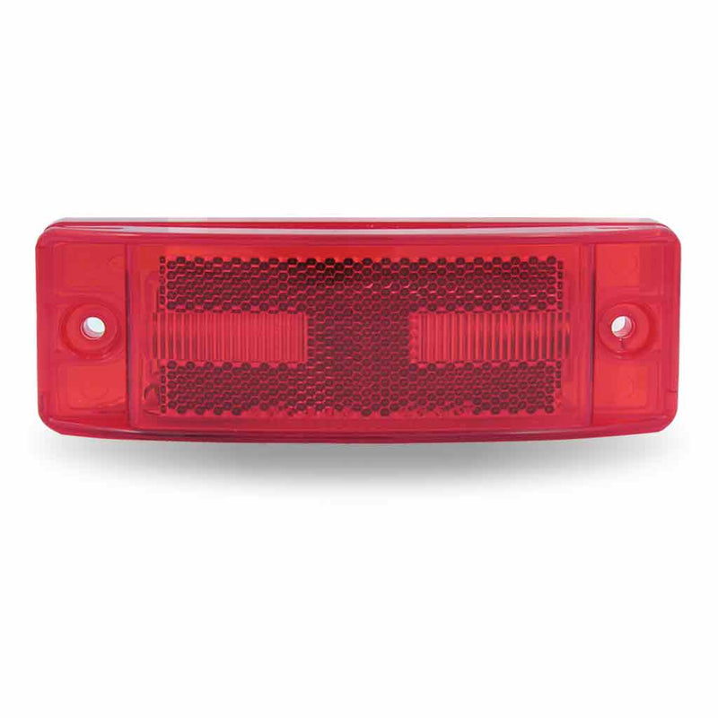 Trux Accessories 2" x 6" Reflectorized Red Trailer LED Light TLED-2X6RR