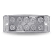 Trux Accessories 2" x 6" Red Marker Rectangular LED Light - (10 Diodes)