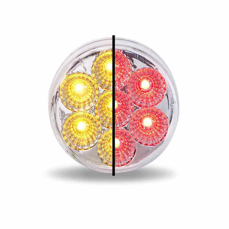 TRUX 2" Dual Revolution Amber/Red LED (7 Diodes) TLED-2XAR