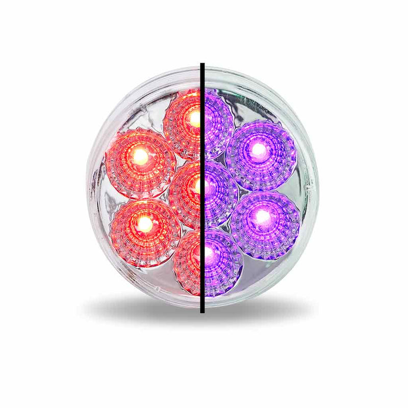TRUX 2" Dual Revolution Red/Purple LED (7 Diodes) TLED-2XRP