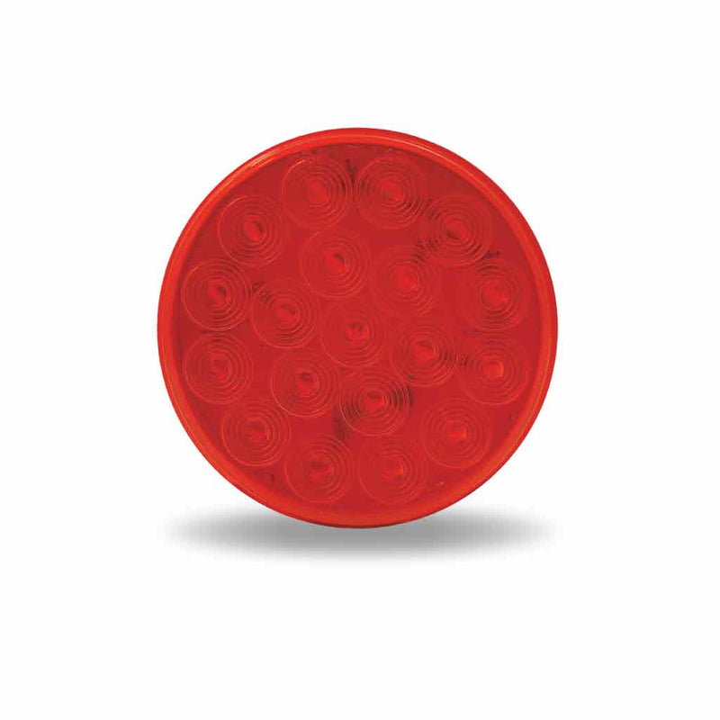 TRUX 4" Red Stop, Turn & Tail LED Light (19 Diodes) TLED-4100R