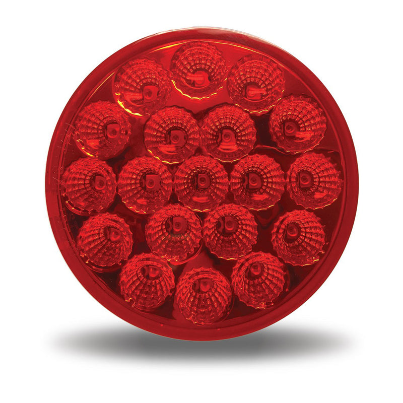 Trux Accessories 4" Red Stop, Turn & Tail LED (19 Diodes) TLED-419R