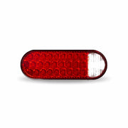 Trux Accessories 6" Oval Red Stop, Turn & Tail to White Back-Up to Work Lamp LED Light - Spot Beam, 1590 Lumens TLED-650