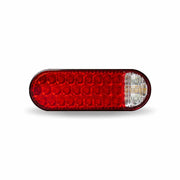 Trux Accessories 6" Oval Red Stop, Turn & Tail to White Back-Up to Work Lamp LED Light - Spot Beam, 1590 Lumens TLED-650