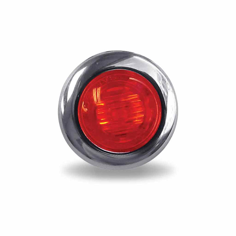 TRUX Mini Button Red LED (2 Wire) TLED-B2R