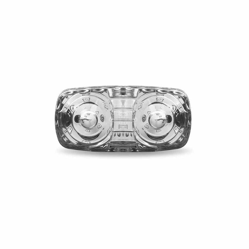 Clear Red Starburst Double Bullseye Light TLED-BTCR