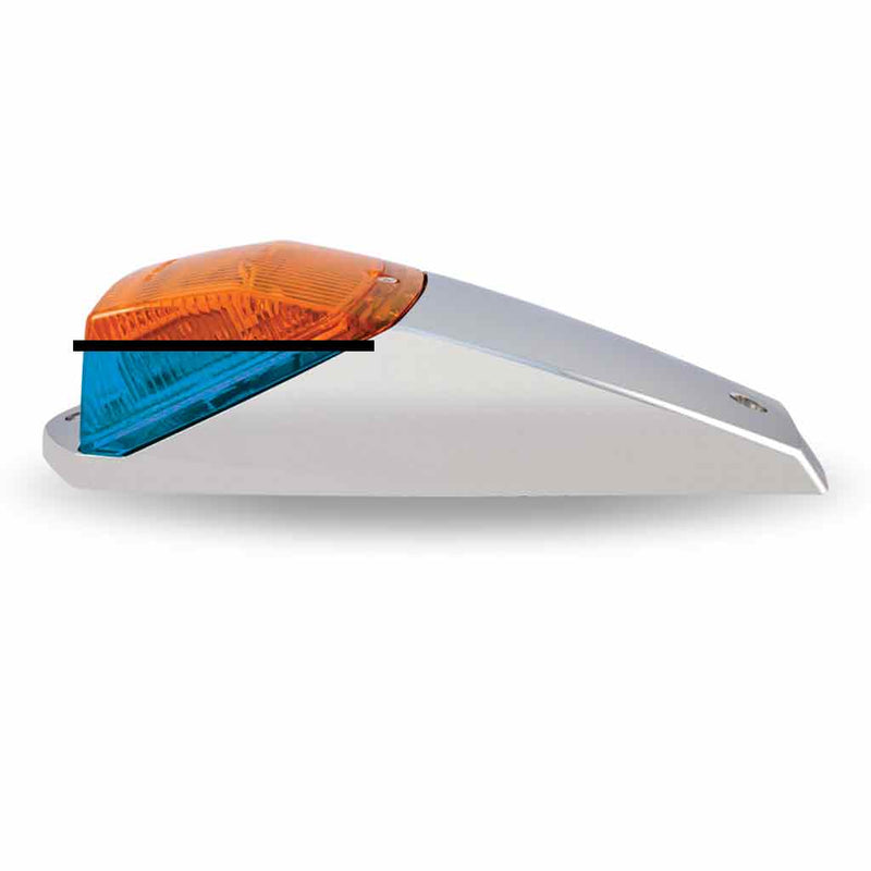 Kenworth Cab Dual Revolution LED with Housing (Amber/Blue) (42 Diodes) TLED-CAB2XAB