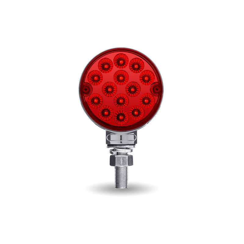 Trux Accessories TRUX Amber/Red Turn & Marker Double Face Light - 3" Mini (28 Diodes) - TLED-DL3X