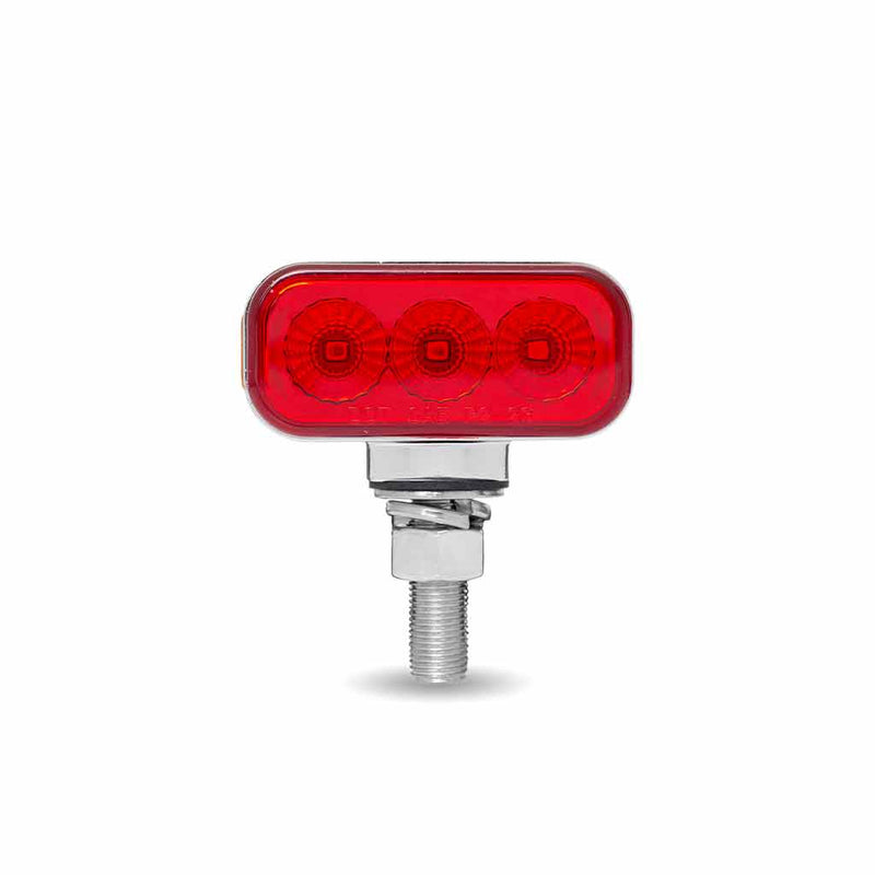 Trux Accessories TRUX Amber/Red Double Faced Rectangular Clearance Marker - 1.5" x3" (10 LED) - TLED-DR1X