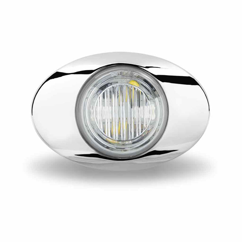 TRUX Red M3 Marker Light Clear Lens (2 Diodes) TLED-G2CR