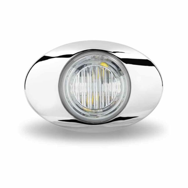 Trux Accessories TRUX Red M3 Marker Light - Clear Lens (2 Diodes) - TLED-G2CR
