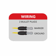 Trux Accessories TRUX Marker M1 Style Red LED (10 Diodes) - TLED-G4XR
