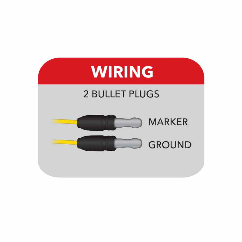 Trux Accessories TRUX Marker M1 Style Red LED (10 Diodes) - TLED-G4XR