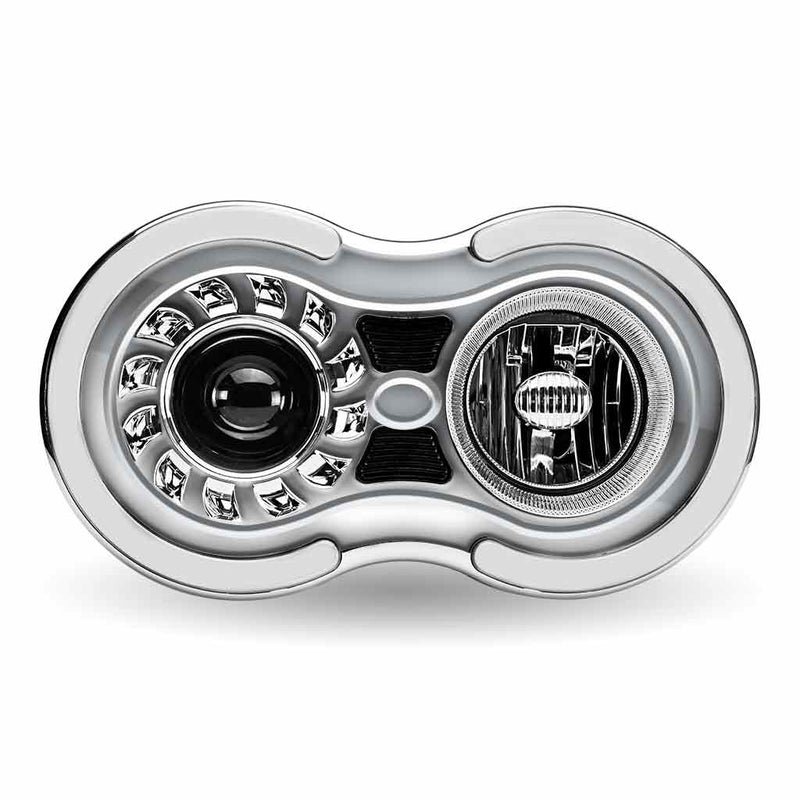 TRUX Retro Series LED Projector Headlight Assembly (Driver Side) TLED-H104