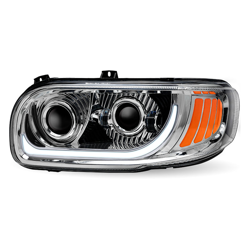 TRUX LED Projector Chrome Headlight Assembly Driver Side TLED-H110