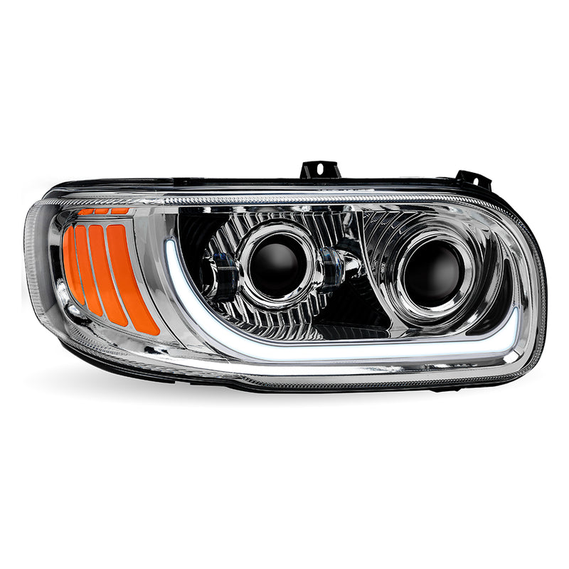 TRUX LED Projector Chrome Headlight Assembly Passenger Side TLED-H111