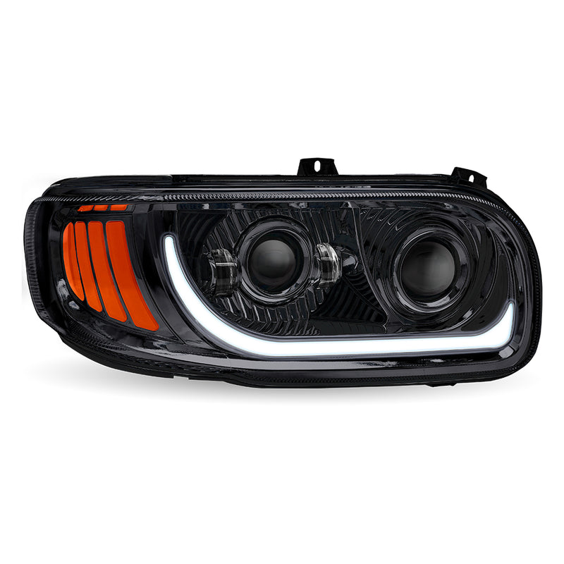 TRUX LED Projector Black Headlight Assembly Passenger Side TLED-H113
