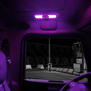 Trux Accessories TRUX LED Interior Projector 7-Color Dome and Map Light for Peterbilt - (Chrome) - TLED-IR10