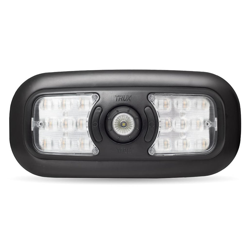 Trux Accessories LED Interior Projector 7-Color Dome and Map Light for Peterbilt Black TLED-IR20