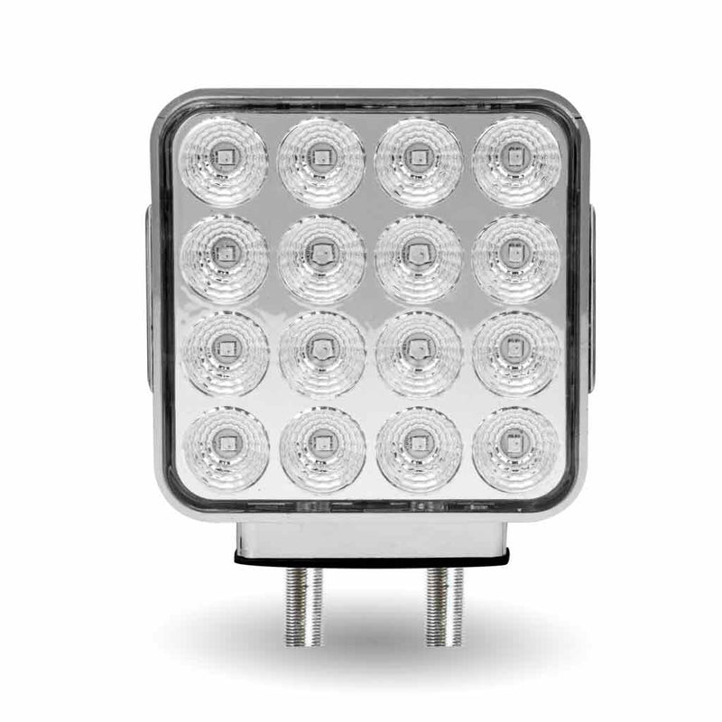 TRUX Double Face Double Post Square LED with Reflector (42 Diodes) TLED-SDXC