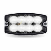 Trux Accessories Dual Solid Color Directional LED Slim Surface Strobe Light – (Amber/White)